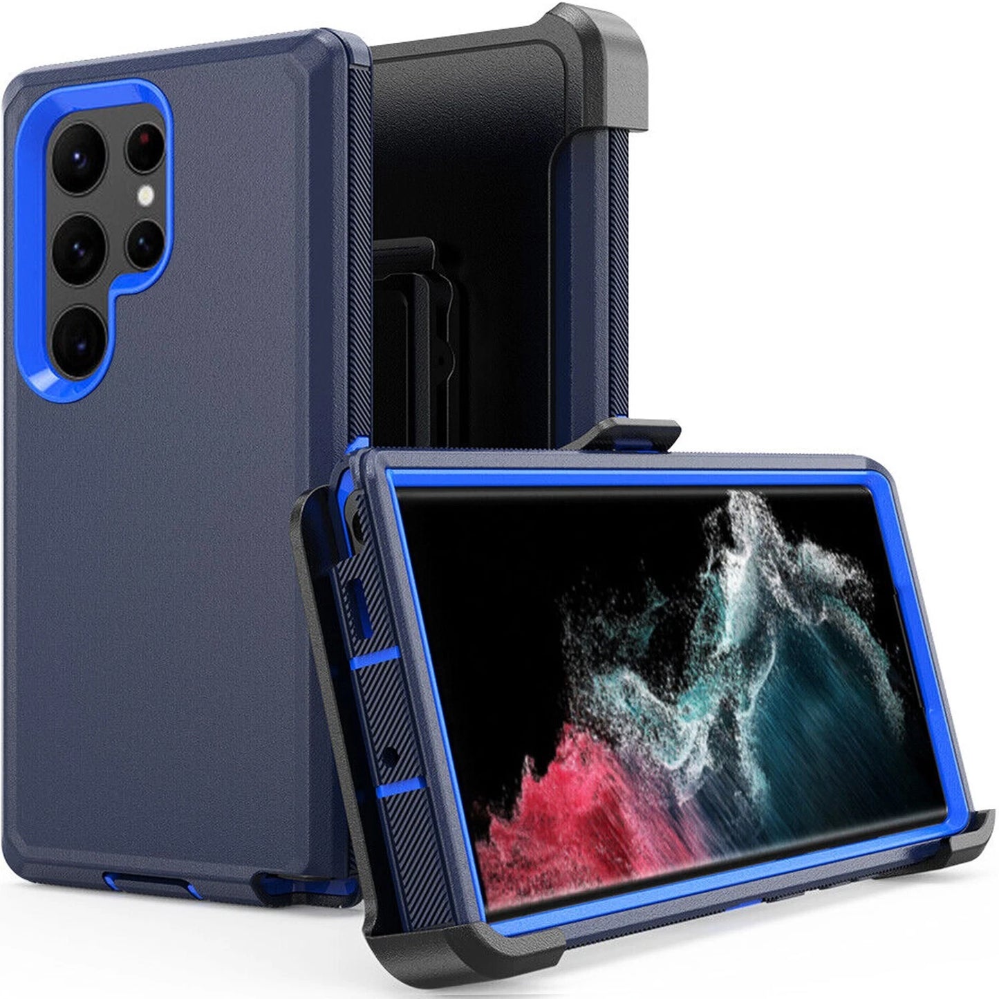 For Samsung Galaxy S24 Ultra Case S24/S24 Fe Cover Fit Otterbox Defender+ Screen
