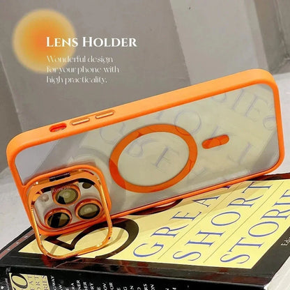 For iPhone 17 Air 16 Pro Max 15 14 13 12 11 Shockproof Mag Safe Case Camera Lens