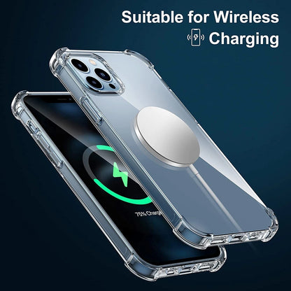 Clear Case Shockproof Cover for iPhone 17 16 15 14 13 12 11 Pro Max Mini XS XR X