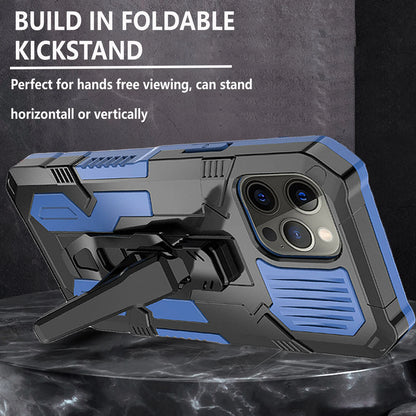 For iPhone 12 Case /12 Pro Max/Mini/ Phone Cover Shockproof Stand + Glass Screen