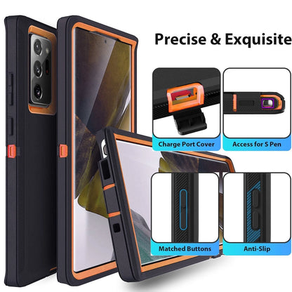 For Samsung Galaxy S25 Ultra Case S24 S23 Plus S22 S21 S20 FE Phone Cover +Glass