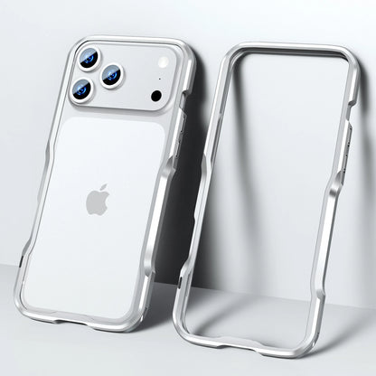 For iPhone 17 Pro Max 16e 16 15 14 13 12 Shockproof Metal Aluminum Bumper Case