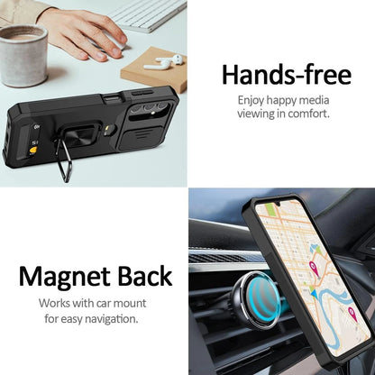 For Samsung Galaxy A15 5G Case Phone Cover Shockproof + Tempered Glass Protector