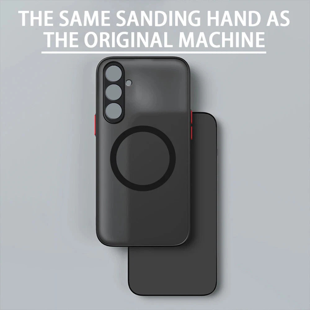 Magnetic Case Camera Cover For Samsung Galaxy S25 S24 S23 S22 S21 S20 Magsafe