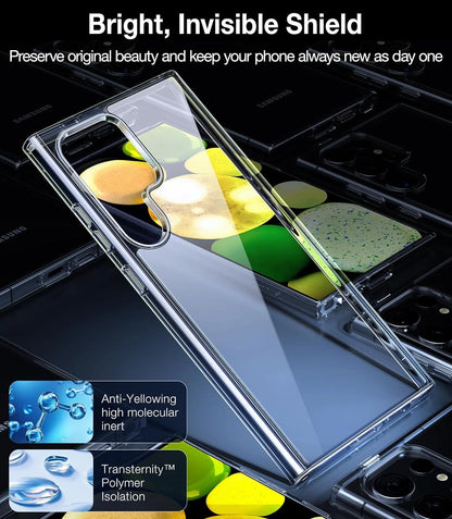 For Samsung Galaxy S25 Ultra S24 S23 S22 S21 S20 Plus Fe Case Phone Cover +Glass