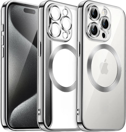 For iPhone 17 16 15 14 13 12 11 Pro Max Air Plus Mag Safe Case Camera Lens Cover