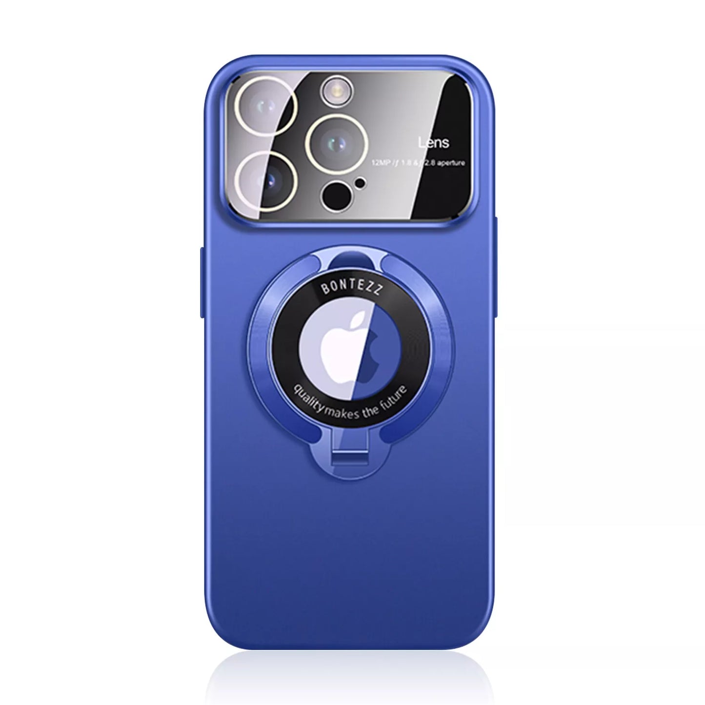 For iPhone 17 Pro Max 16 15 14 13 12 MagSafe Magnetic Lens Shockproof Stand Case