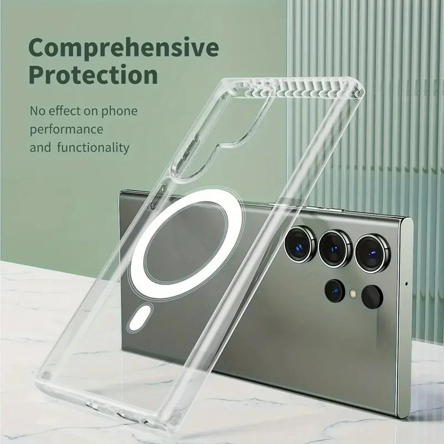 For Samsung Galaxy S25 Ultra S24 S23 S22 Fe Case Shockproof Cover W Screen Glass