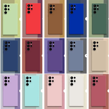 Shockproof Silicone Phone Case Cover For Samsung Galaxy S21 S22 S23 24 S25 Ultra