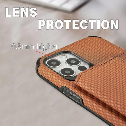 Magnetic Flip Wallet Card Holder Case For iPhone 14 15 16 17 Pro Max 13 12 11 7