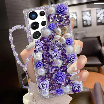 Women's Luxury Phone Case Shockproof Cover For Samsung Galaxy S25 S24 S23 S22