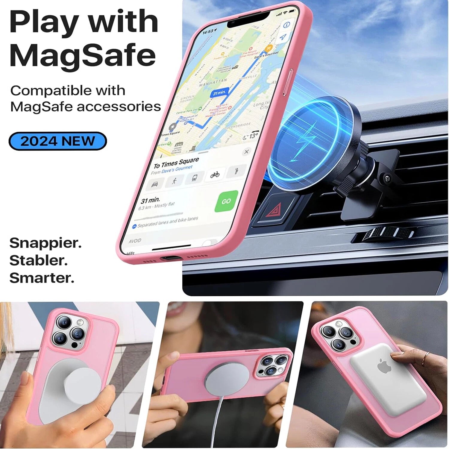 For iPhone 17 Pro Max Case 17 Pro 16 15 14 13 12 11 Phone Cover + Tempered Glass