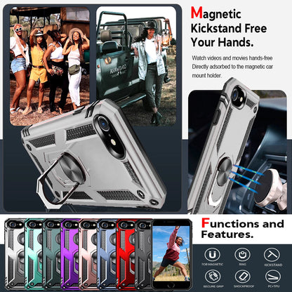 For iPhone SE Case /8/7/Plus/6S/SE 2020/Phone Cover Shockproof + Tempered Glass