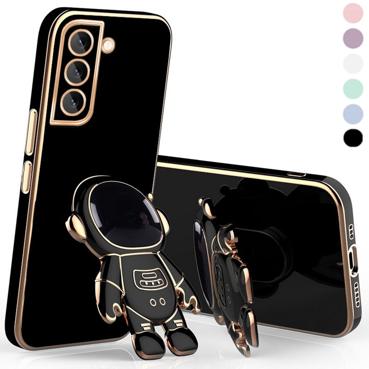 For Samsung S25 Ultra S24 S23 S22 S21 Plating Shockproof Case Ultra Thin Cover
