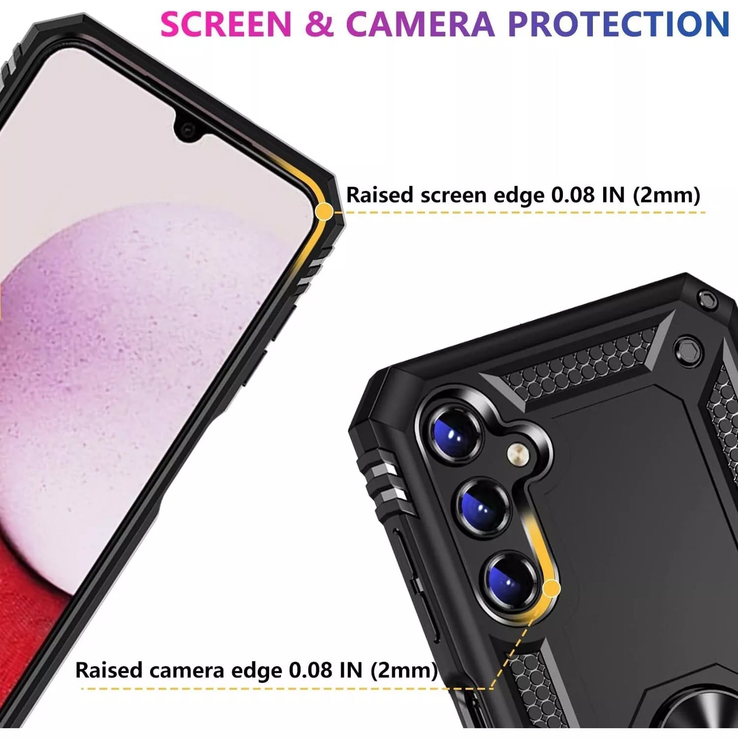 For Samsung Galaxy A16 A17 5G A15 A14 A54 A03s A13 A32 Case Phone Cover + Screen