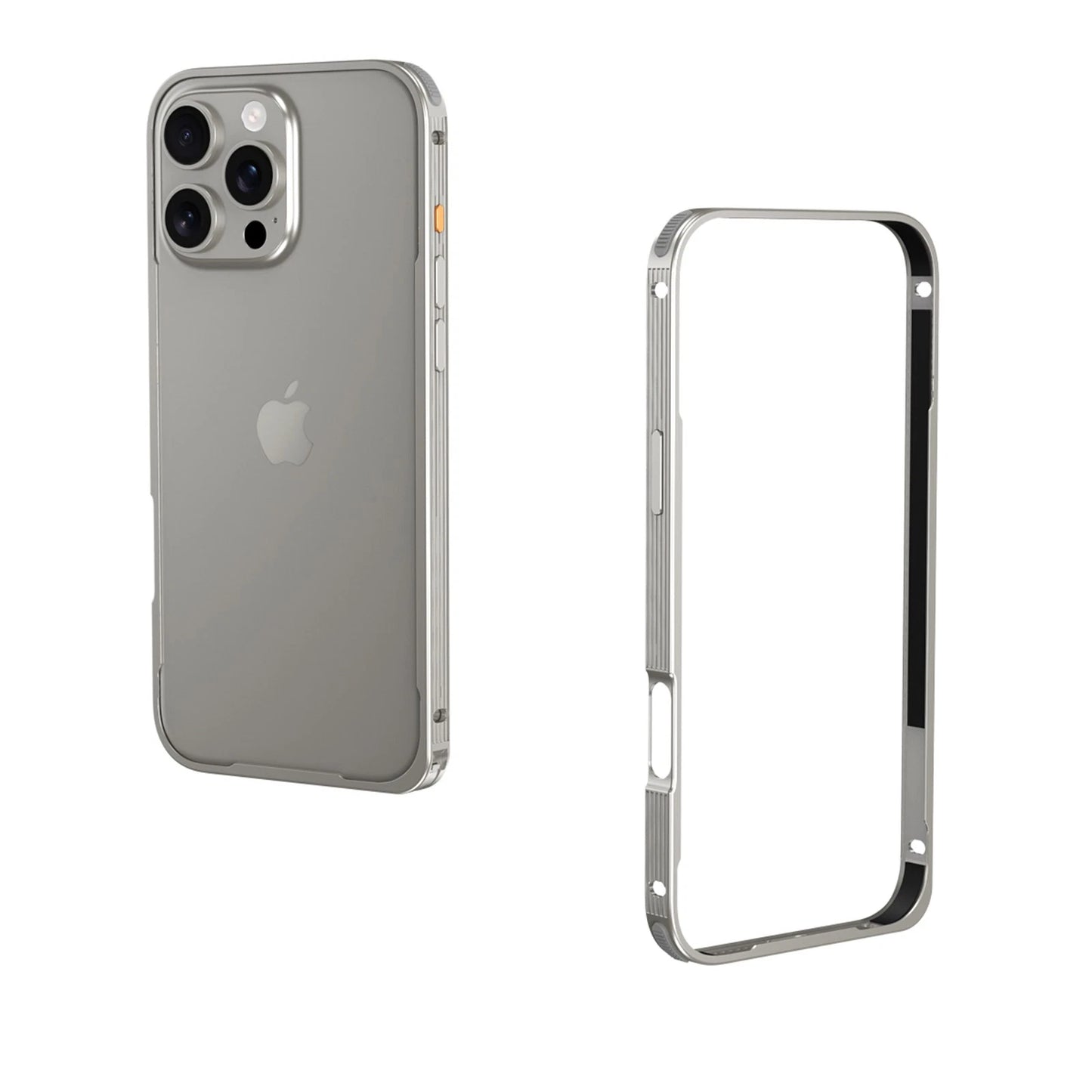 For iPhone 17 Pro Max 17Air 16 15 14 13 Metal Shockproof Rugged Slim Bumper Case