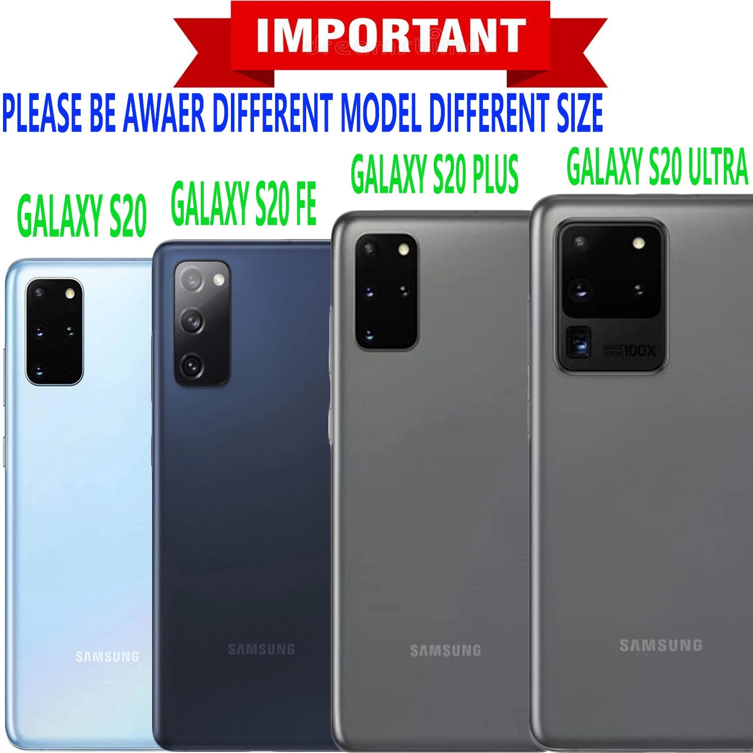 For Samsung Galaxy S20 FE 5G Case /Ultra/Plus Phone Cover +Tempered Glass Screen