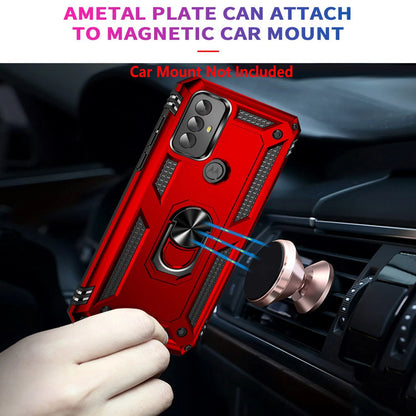 For Motorola Moto G Play 2024 Case /2023 Phone Cover Shockproof + Tempered Glass