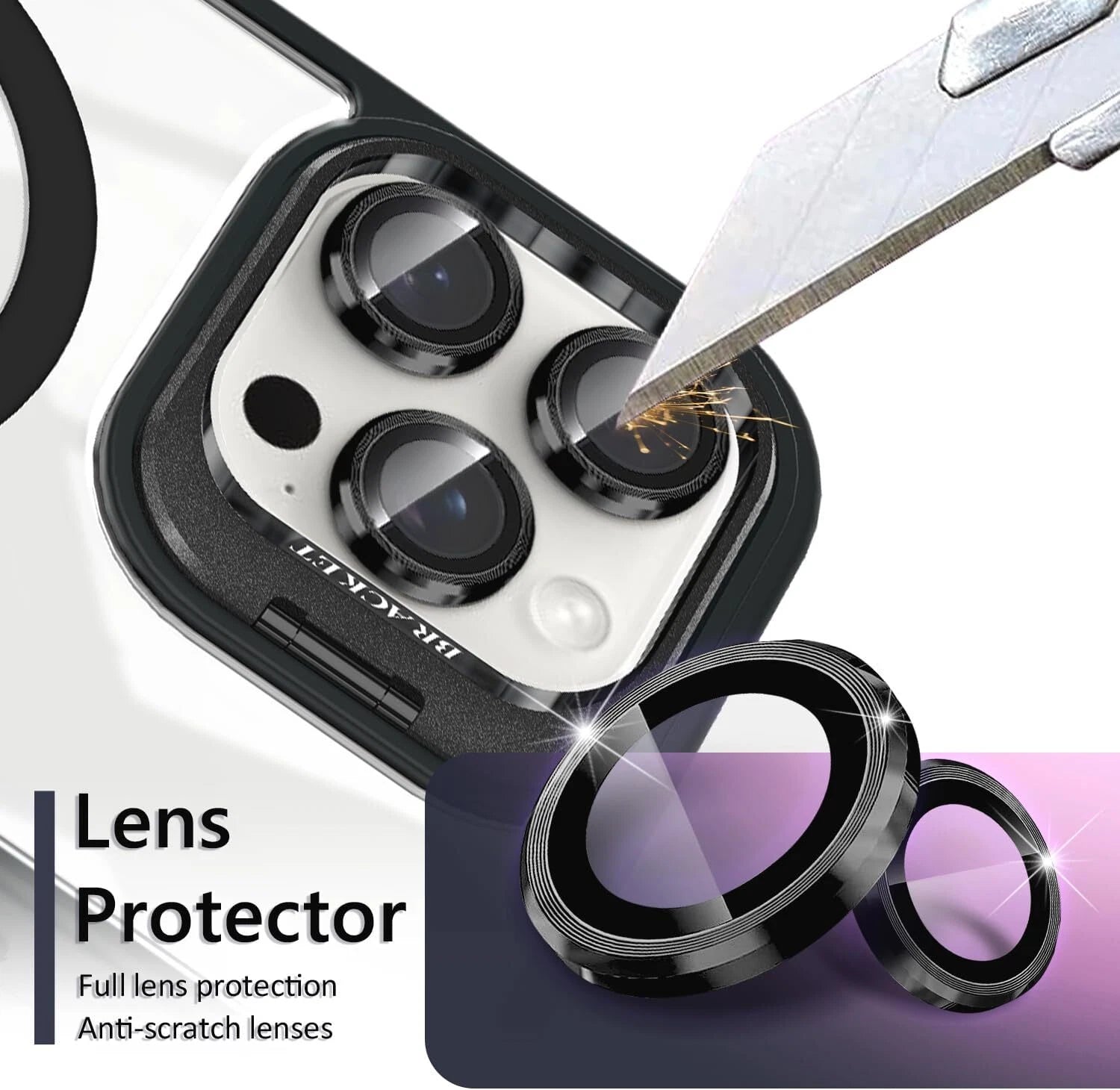 Shockproof Mag Safe Case For iPhone 16 17 Pro Max 15 14 13 12 Camera Lens Cover
