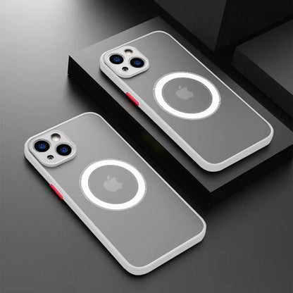 For iPhone 17 16 15 14 13 12 11 Pro Max Case Mag Safe Magnetic Camera Lens Cover