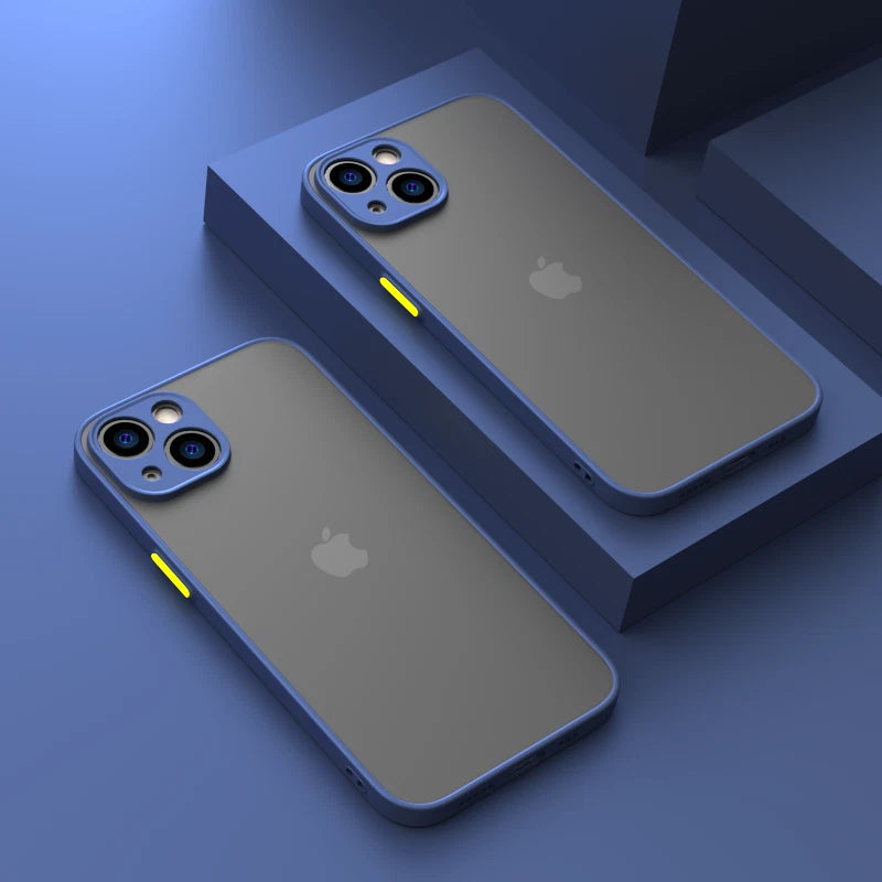 Shockproof Case for iPhone 16 15 14 13 12 11 Pro Max XR 8 7 SE Camera Lens Cover