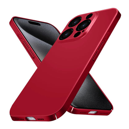For iPhone 16 15 14 17 Pro Max 13 12 Slim Matte Hard Ultra-thin Phone Case Cover