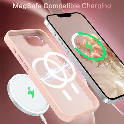 For iPhone 16e Phone Case Magnetic Translucent Slim Shockproof Cover