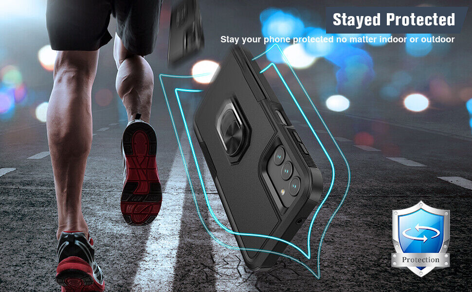 For Samsung Galaxy A16 5G A15 A14 A54 A35 A03S Case Phone Cover Shockproof+Glass