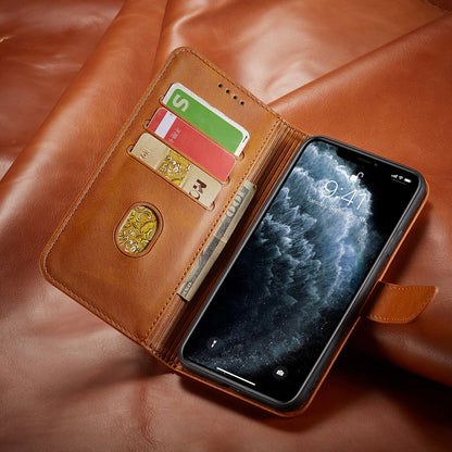 Leather Magnetic Flip Wallet Case For iPhone 17 16 15 14 Plus 13 12 Pro Max Air