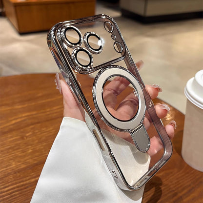 Shockproof Mag Safe Case For iPhone 17 Pro Max Air Kickstand Camera Lens Cover
