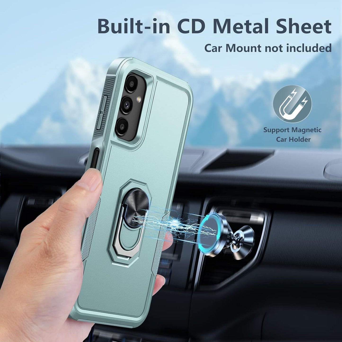 For Samsung Galaxy A16 5G A15 A14 A54 A35 A03S Case Phone Cover Shockproof+Glass