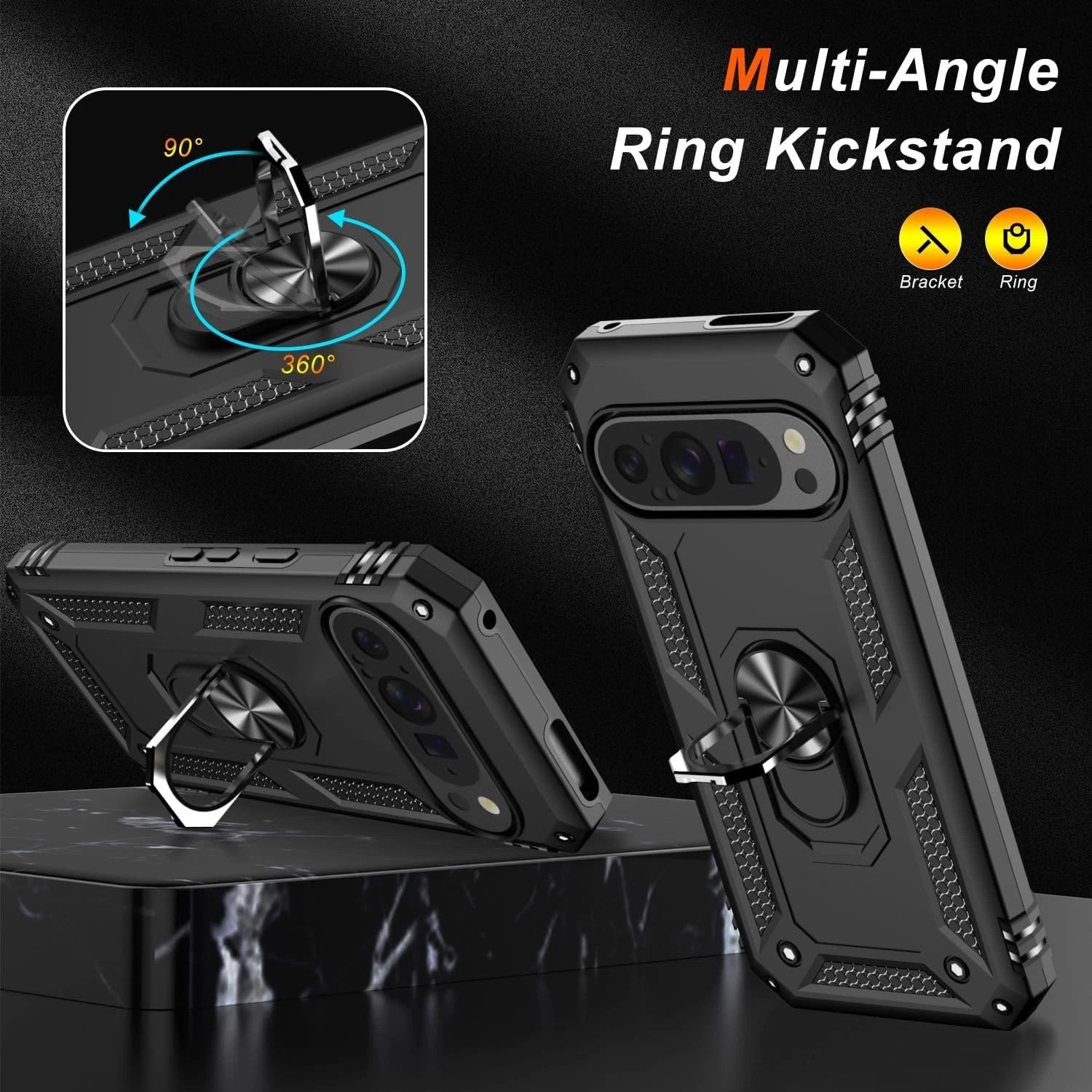Capture Every Moment: Protective Google Pixel 9A Case / 9 Pro XL / 8A / 7 Phone Cover + Glass