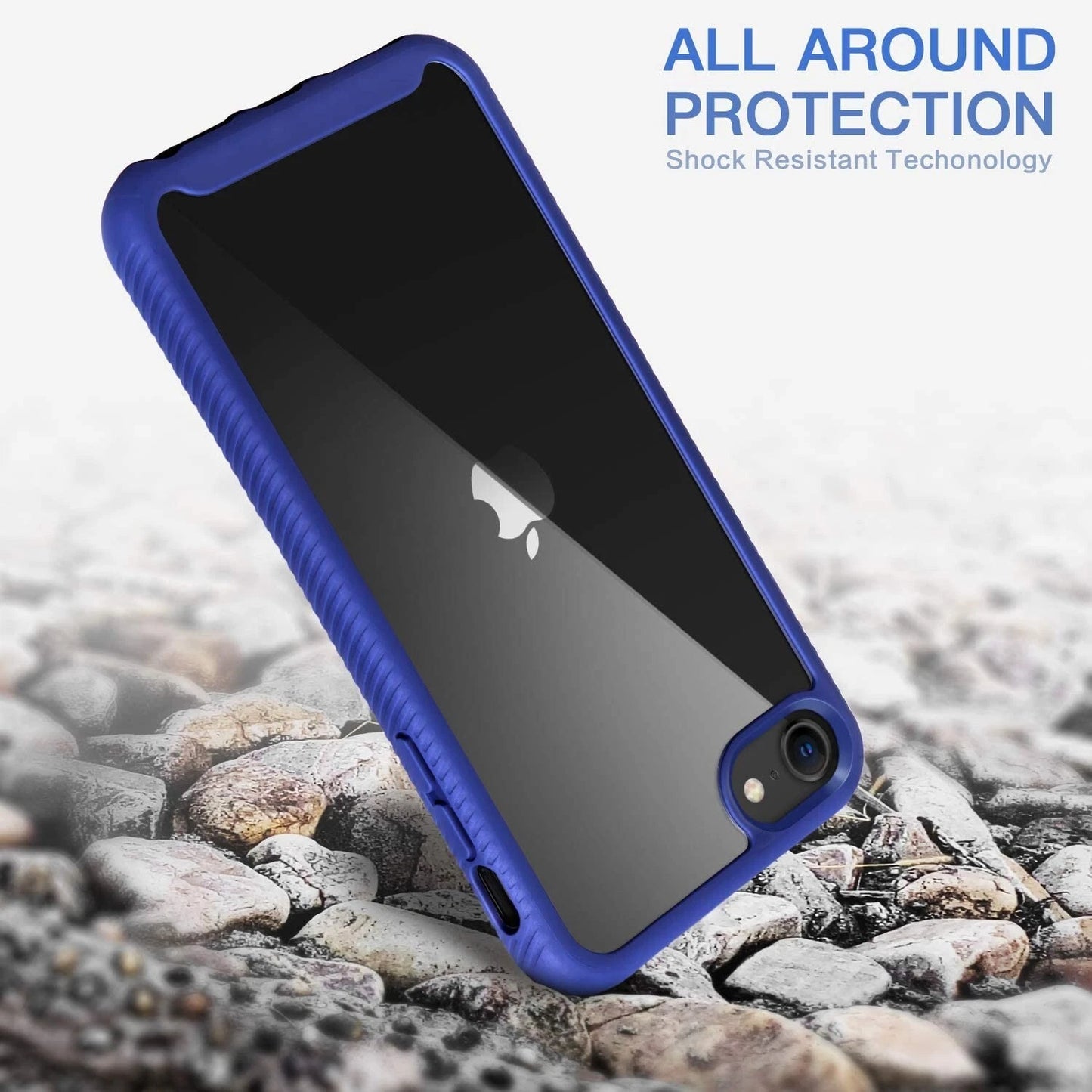 For iPhone SE Case /8/7 Plus/6S Phone Cover Shockproof Heavy Duty + Screen Glass