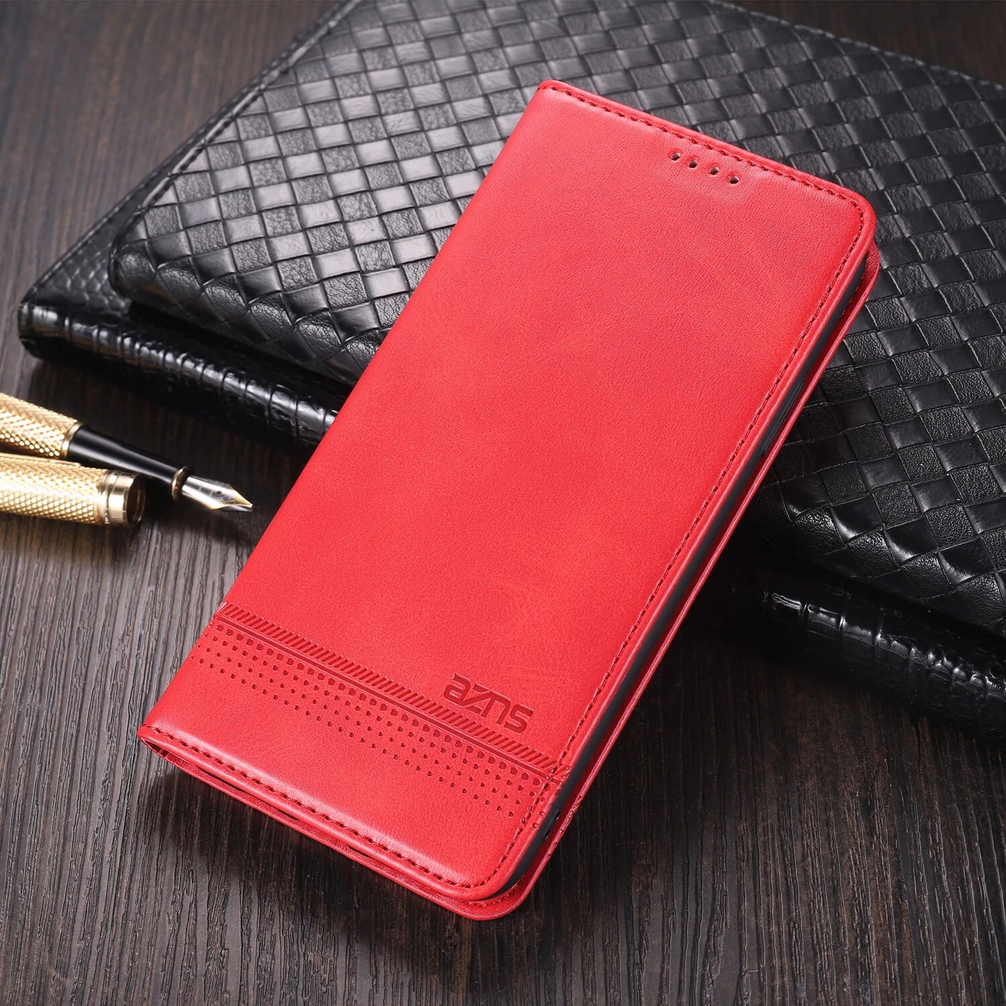 For Samsung Galaxy S24 FE S25 Ultra S23 S22 S21+ Flip Leather Wallet Case Cover