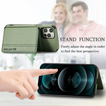 Magnetic Flip Wallet Card Holder Case For iPhone 14 15 16 17 Pro Max 13 12 11 7