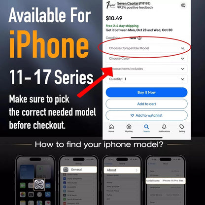 For iPhone 17 Air 16 15 14 Plus Pro Max Case Shockproof Rugged Heavy Duty Clip
