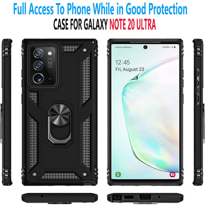 For Samsung Galaxy Note 20 Ultra Case /Note 10 Plus Phone Cover + Tempered Glass