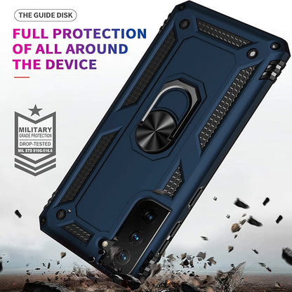 For Samsung Galaxy S21 Case /S21 Ultra/FE Phone Cover + Tempered Glass Screen