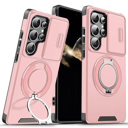 For Samsung Galaxy S25 Ultra Edge S22 S23 FE S24 Plus Magnetic Ring Phone Case