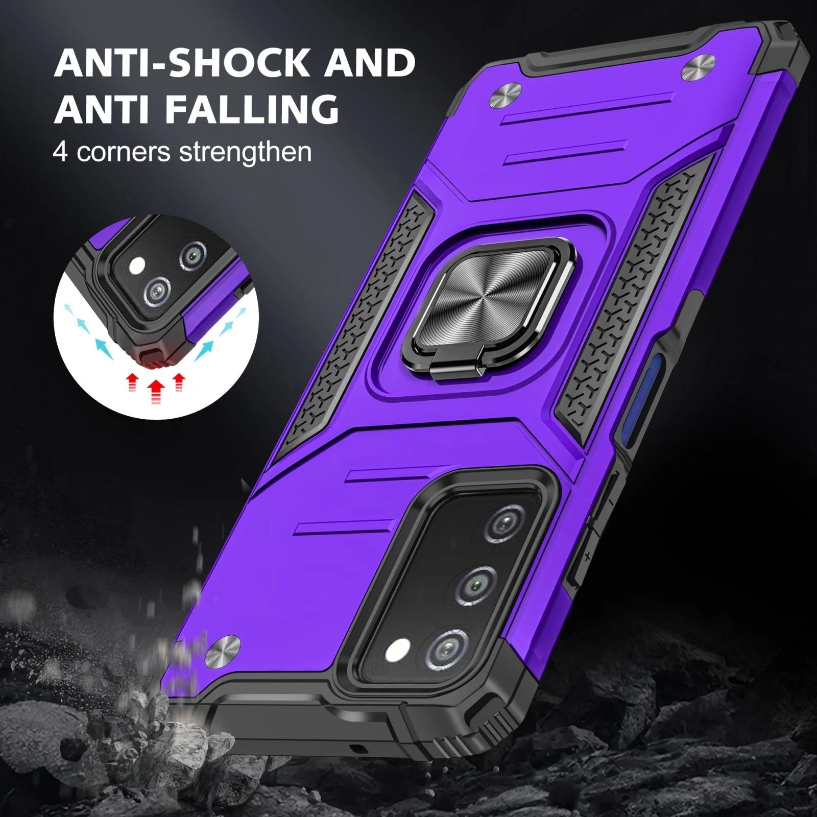 For Samsung Galaxy A15 5G Case /A14 5G/A54/A03S/A13 Phone Cover +Glass Protector