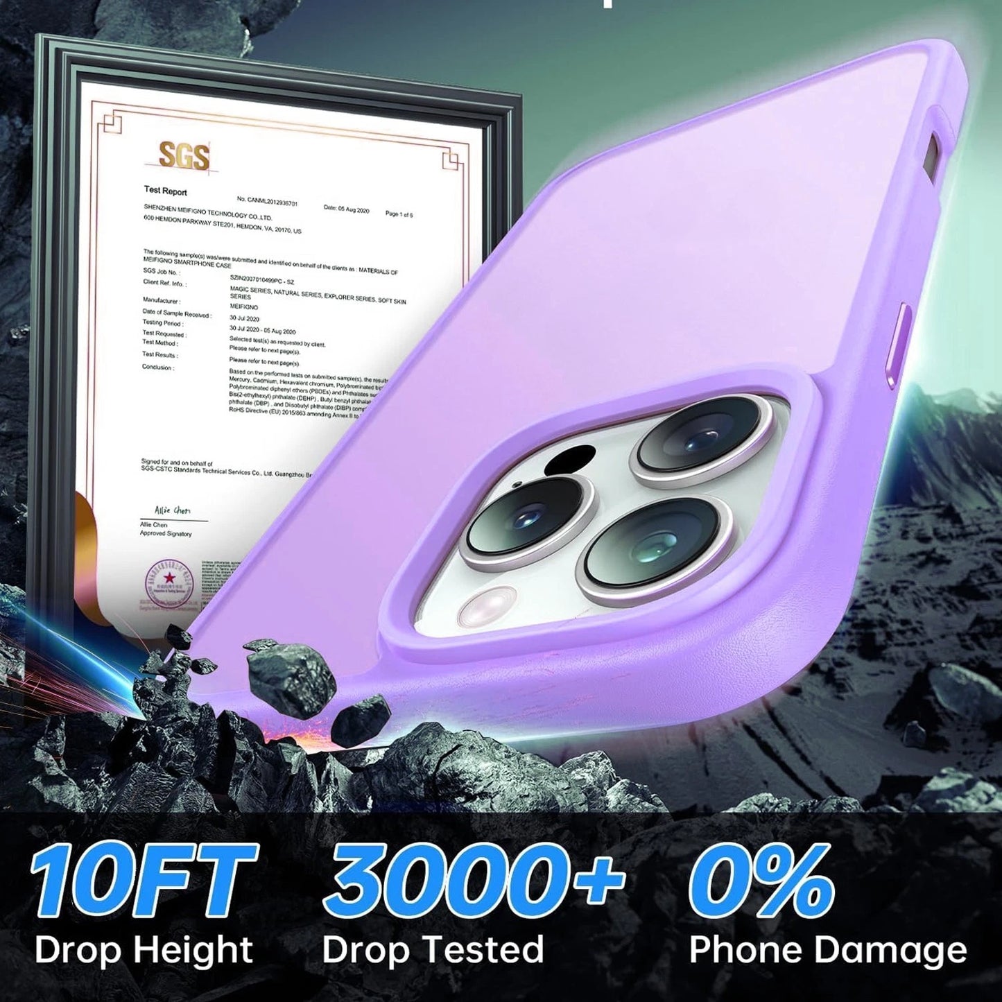 For iPhone 17 Pro Max Case 17 Pro 16 15 14 13 12 11 Phone Cover + Tempered Glass