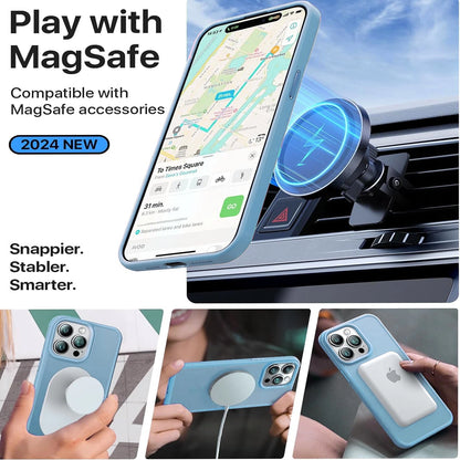 For iPhone 17 Pro Max Case 17 Pro 16 15 14 13 12 11 Phone Cover + Tempered Glass