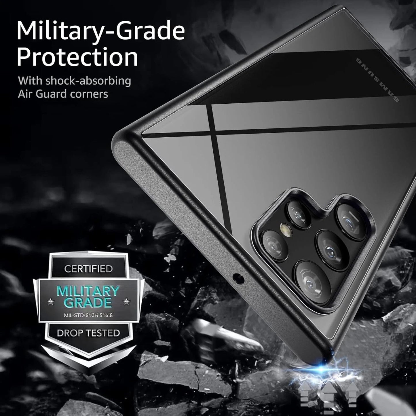 For Samsung Galaxy S25 Ultra Case S25 S24 S23 S22 S21 S20 Phone Cover Shockproof