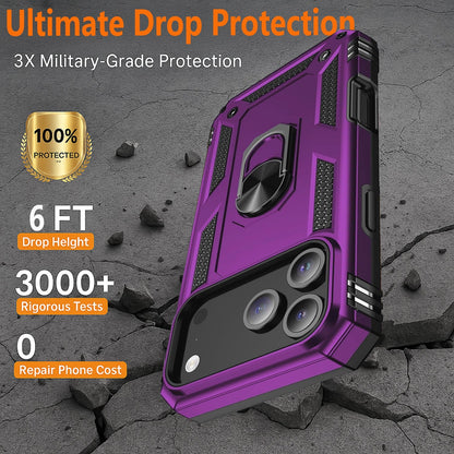 For iPhone 17 Pro Max Case Air 16 Phone Cover Shockproof Rugged +Tempered Glass