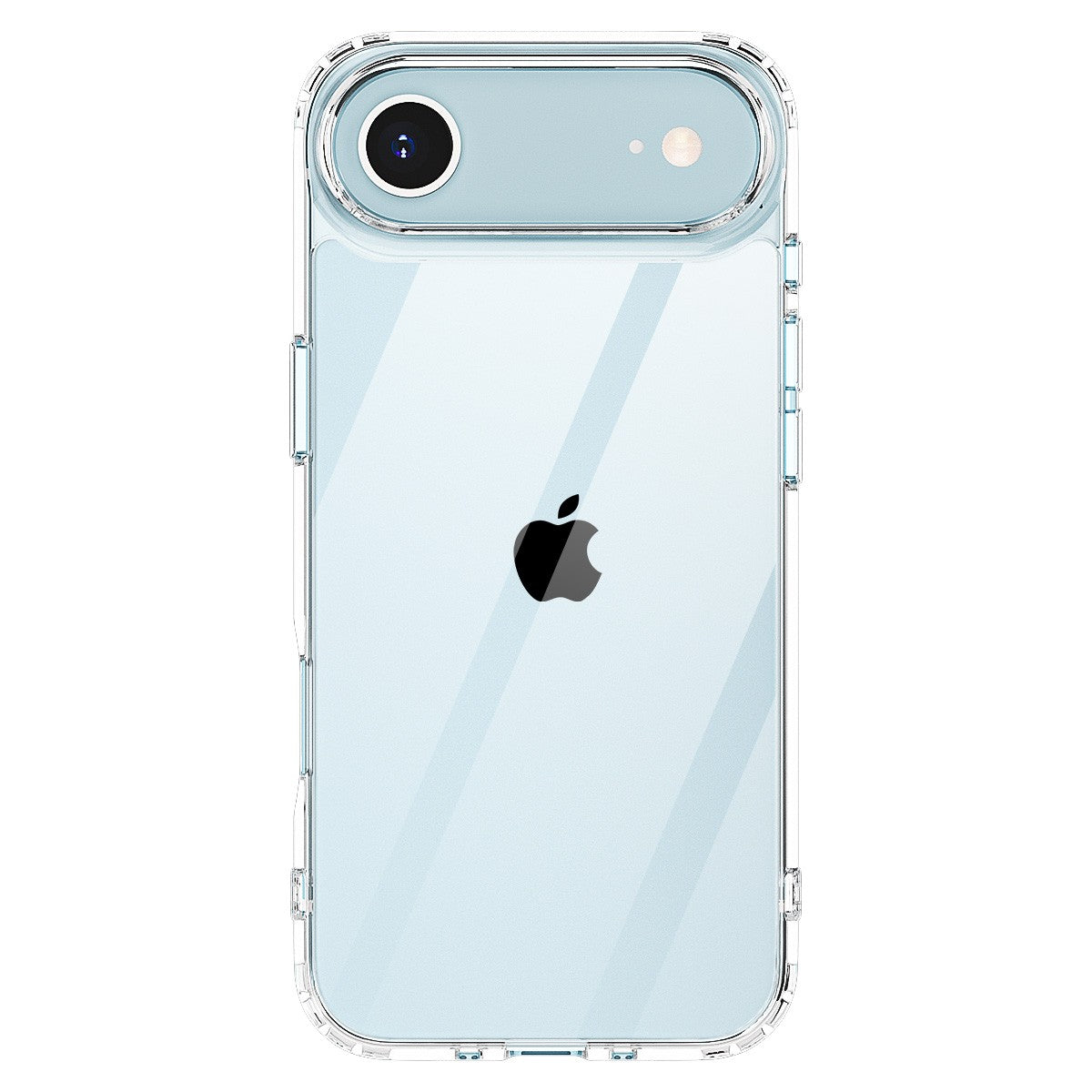 iPhone 17 Pro Max Clear Shockproof Case - Slim Rugged Bumper Cover with Military Grade Drop Protection
