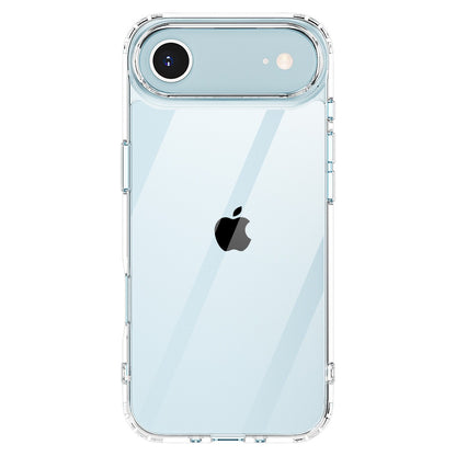 iPhone 17 Pro Max Clear Shockproof Case - Slim Rugged Bumper Cover with Military Grade Drop Protection