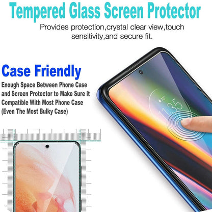 For Motorola Moto G Play 2024 Case /2023 Phone Cover Shockproof + Tempered Glass