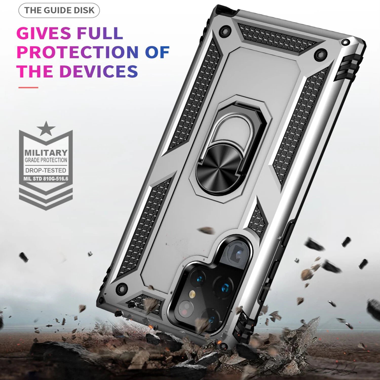 For Samsung Galaxy S25 Ultra S24 S23 S22 S21 FE Case Phone Cover + Screen Glass