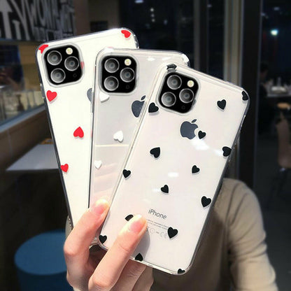 slim Lightweight Cute Love Heart Case for iPhone - carolay.co