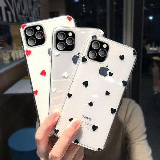 slim Lightweight Cute Love Heart Case for iPhone - carolay.co